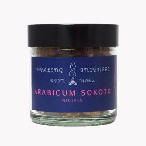 Arabicum Sokoto Nigeria Reine Harze im Glas 60ml