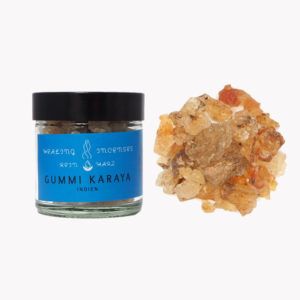 Gummi Karaya Indien Reine Harze im Glas 60ml