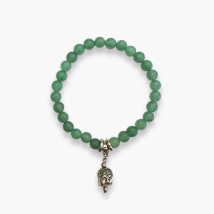 Aventurin Armband mit Buddha Charm