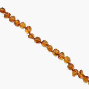 Baby Bernstein Kette orange mit Sicherheitsverschluss